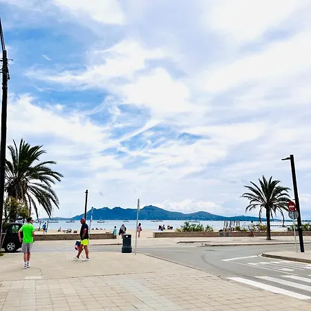 Bonito Con Piscina A 50 Metros De La Playa! * Port de Pollença