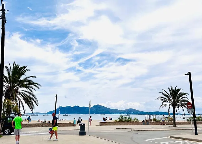 Bonito Con Piscina A 50 Metros De La Playa! * Port de Pollença