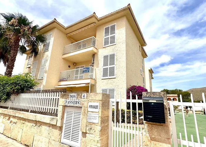 Bonito Con Piscina A 50 Metros De La Playa! * Port de Pollença