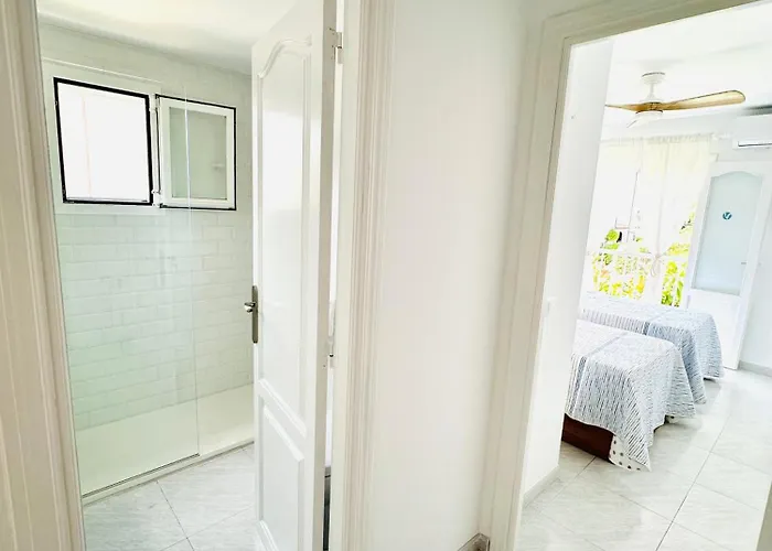 Bonito Con Piscina A 50 Metros De La Playa! Lägenhet *