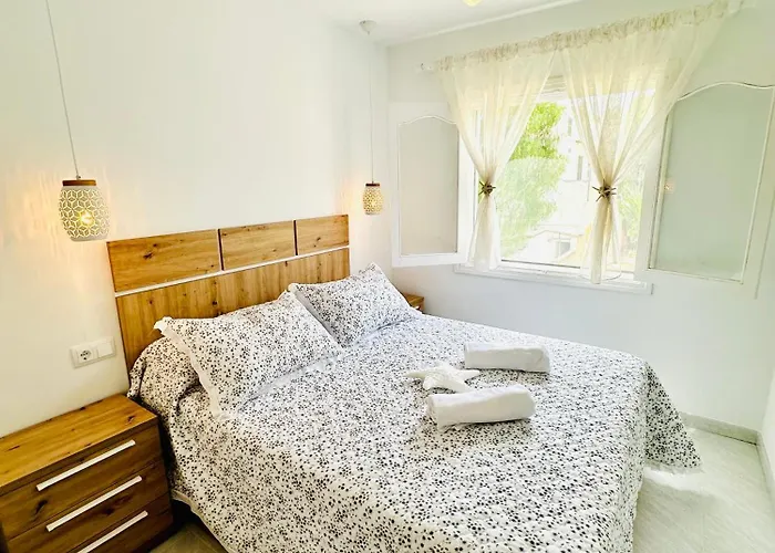 Lägenhet Bonito Con Piscina A 50 Metros De La Playa! *